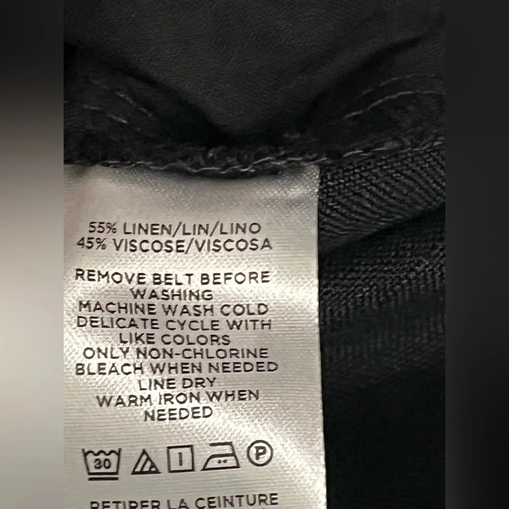 LOFT Linen Blend Belted Sleeveless Jumpsuit NWOT - Image 6