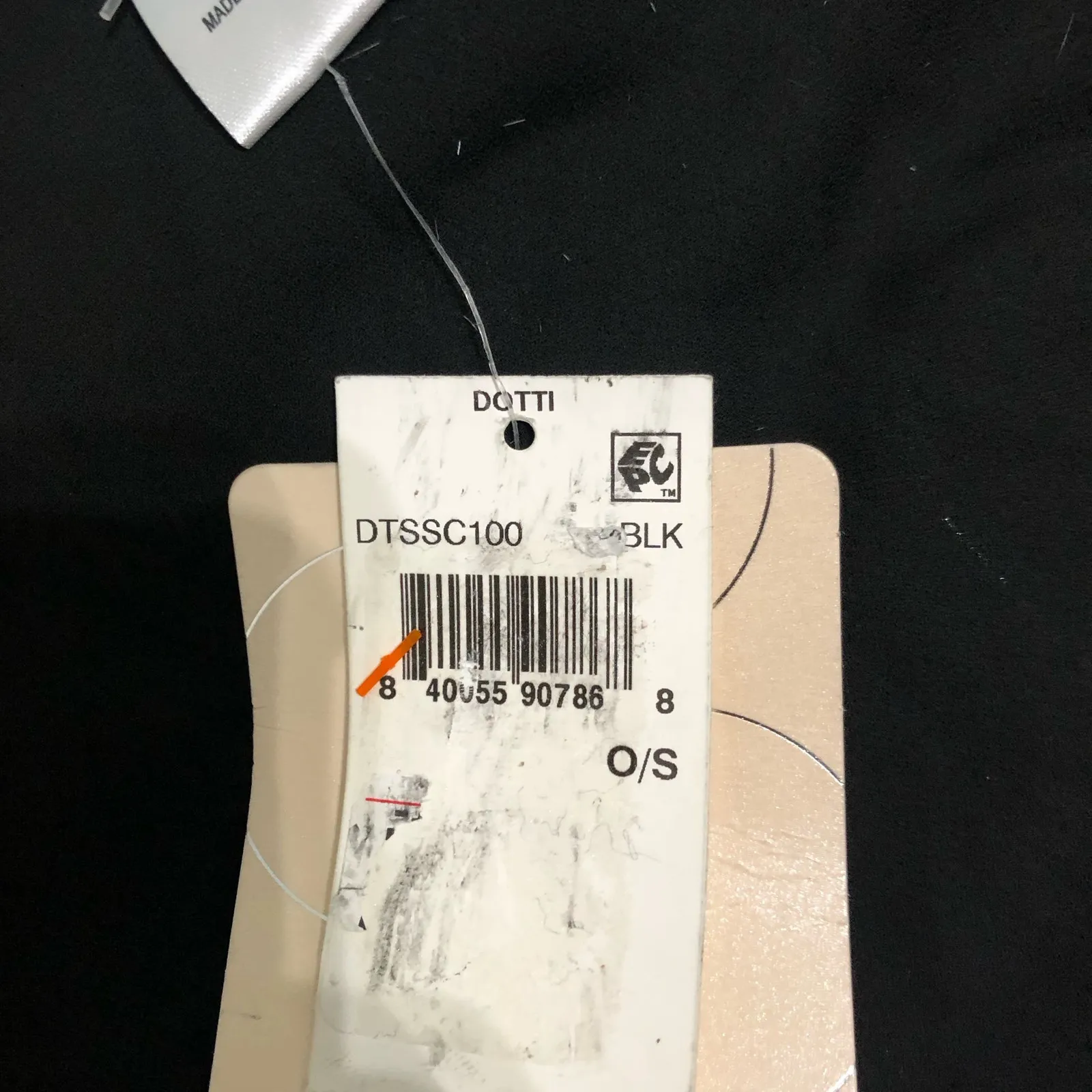 Dotti Womens ShawlOne Size Black Soft Chiffon Wrap Tie Front Beach Casual NWT - Image 9