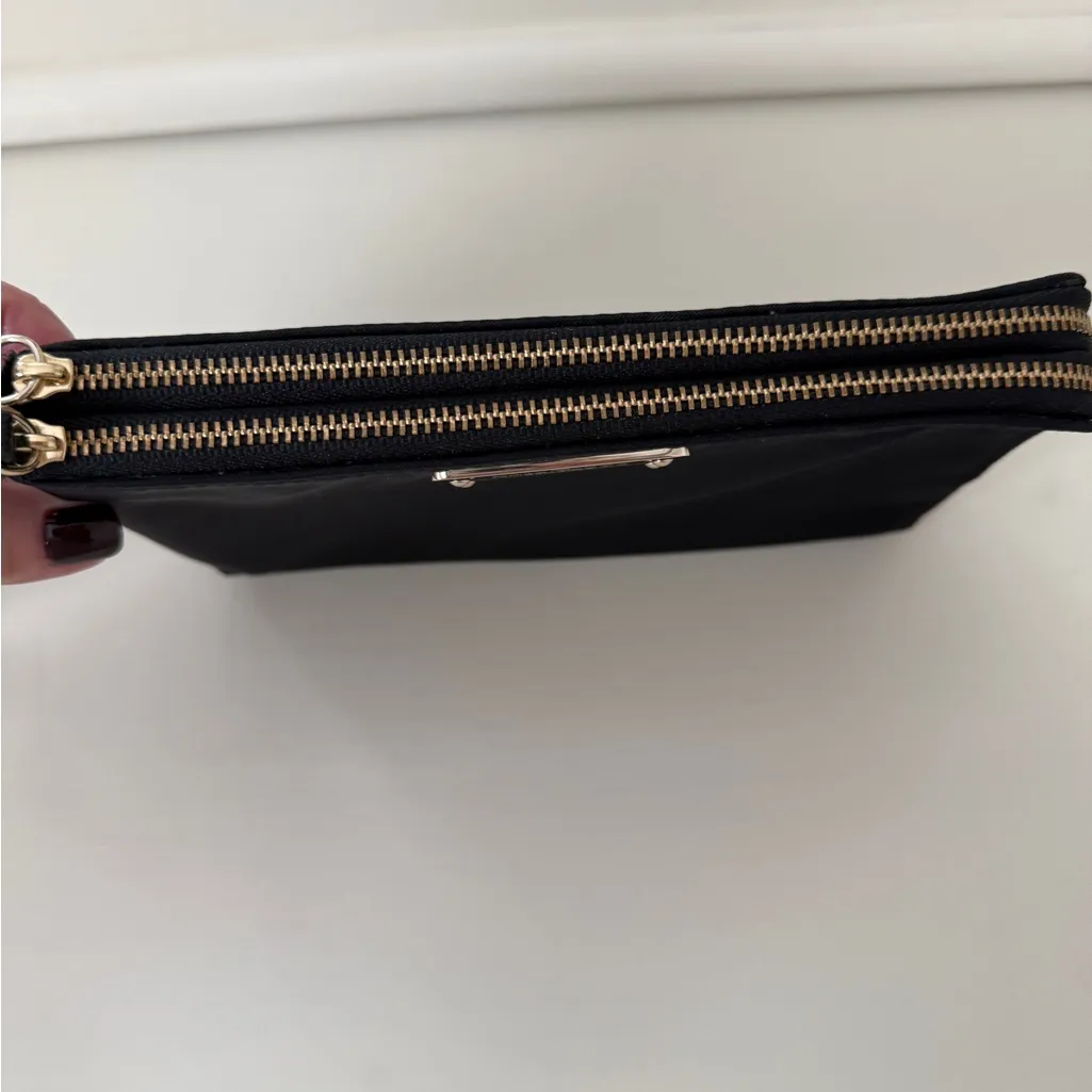 Kate Spade wristlet double pouchette black - Image 9