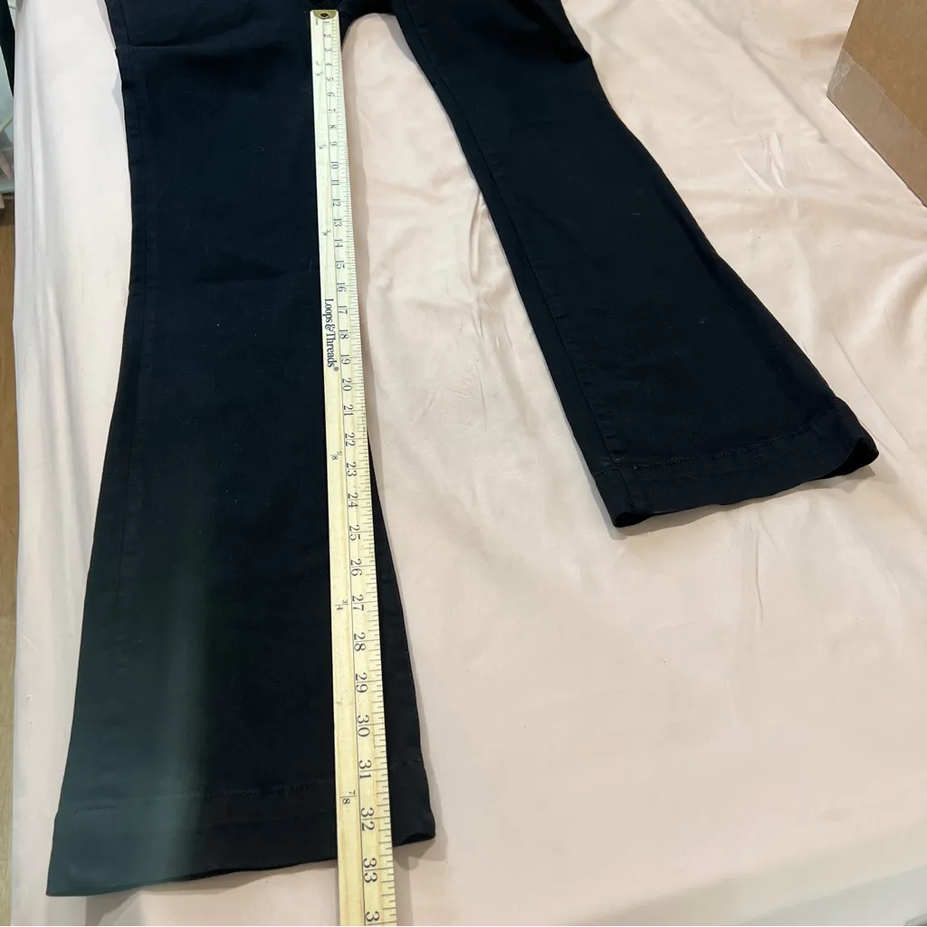 Frame Denim Stretch Black Bootcut‎ Jeans Mid Rise Size 26 - Image 13