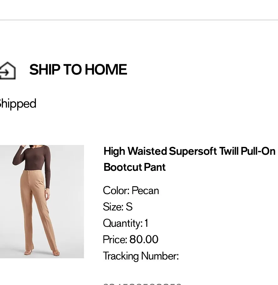 EXPRESS High Waisted Bootcut Dress Pants - Image 5