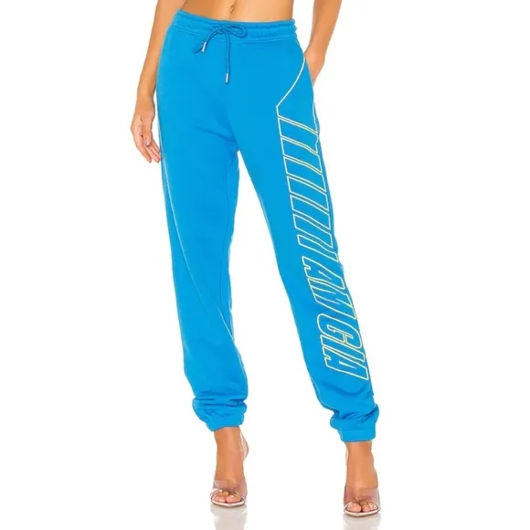 I.Am.Gia‎ Taja turquoise Logo sweatpants, Size XS - Image 10