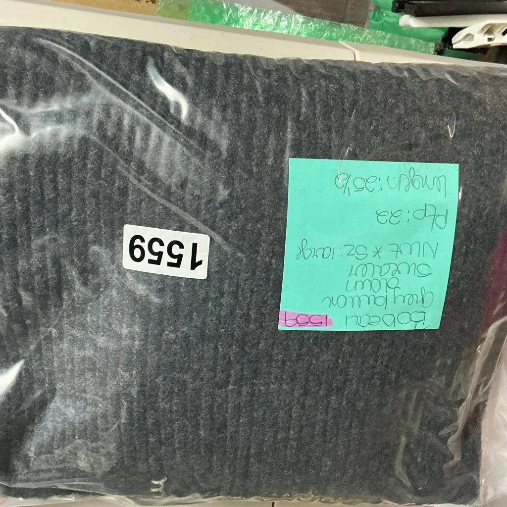 Bobeau Charcoal Button-Up Cardigan - Image 6