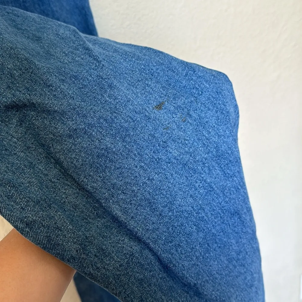 skater jeans high waist wide leg raw hem - Image 11