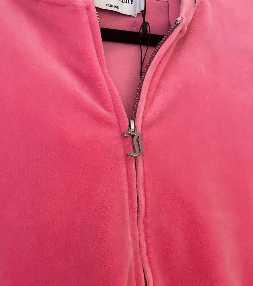 LIKE NEW Juicy Couture Hot Pink Tracksuit - Image 4