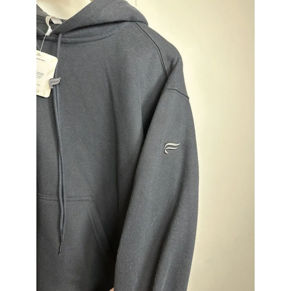 Fabletics  Pullover Hoodie Long Sleeve Cozy Fleece Size Small Womens NWT Black - Image 5