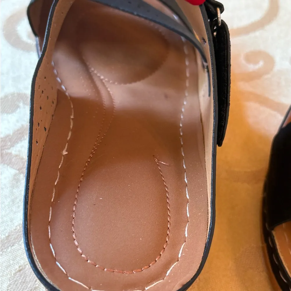 Wedges Black Size 10 - Image 2