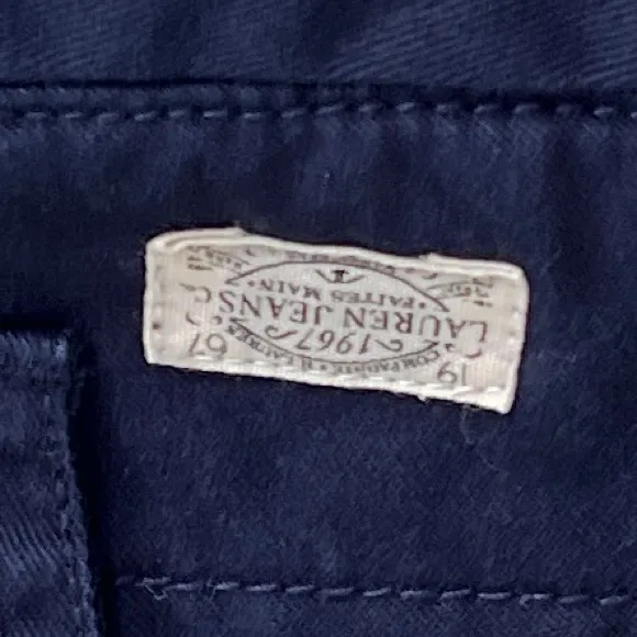 Ralph Lauren navy cotton shorts size 10 - Image 9