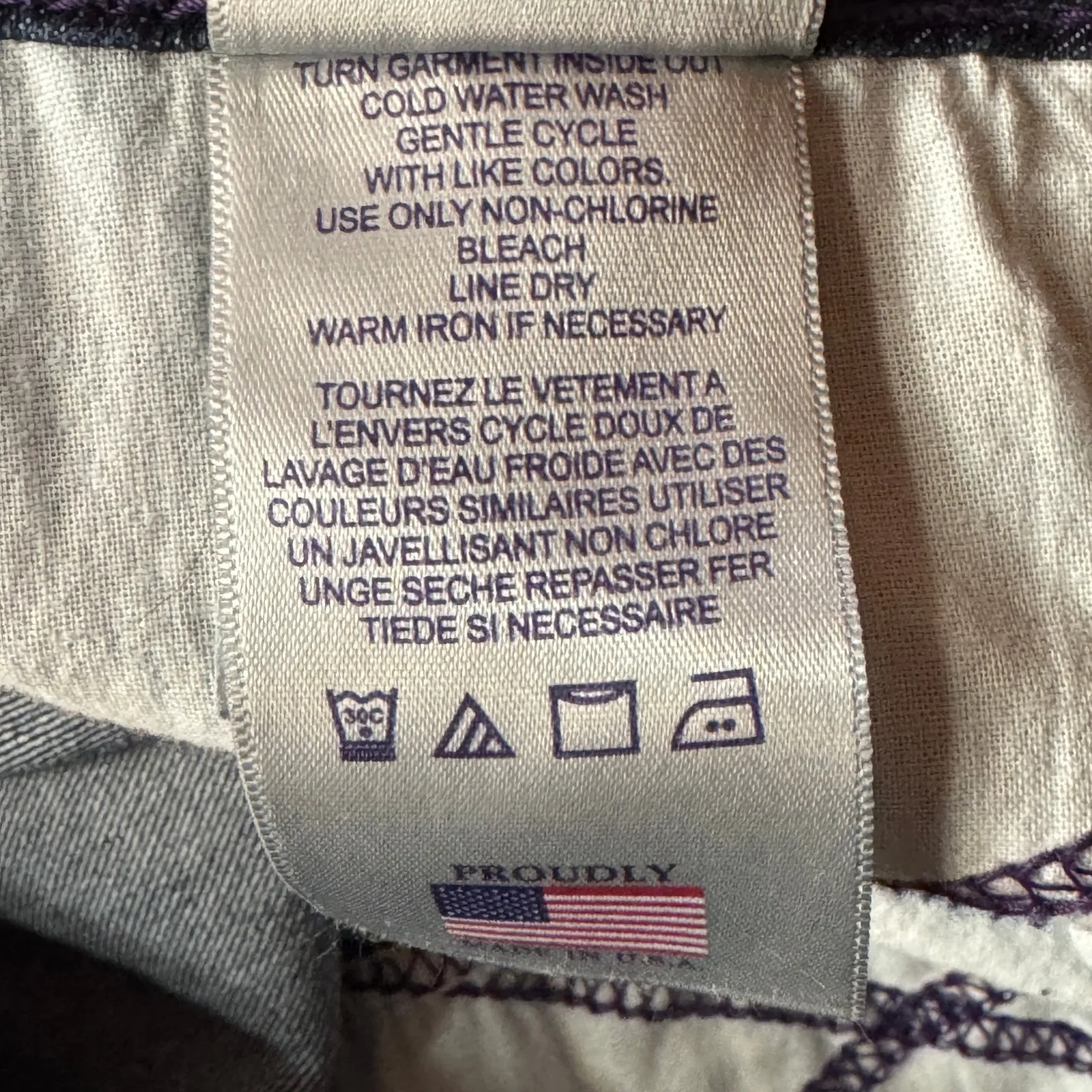 NYDJ SZ 8 Bootcut Jeans Stretch Mid-Rise Embroidered Rhinestones Zip Lift-Tuck - Image 13