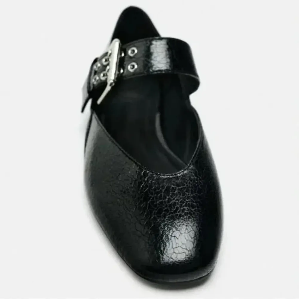 ZARA - Buckle Mary Janes, Size 8/ 39 - Image 6