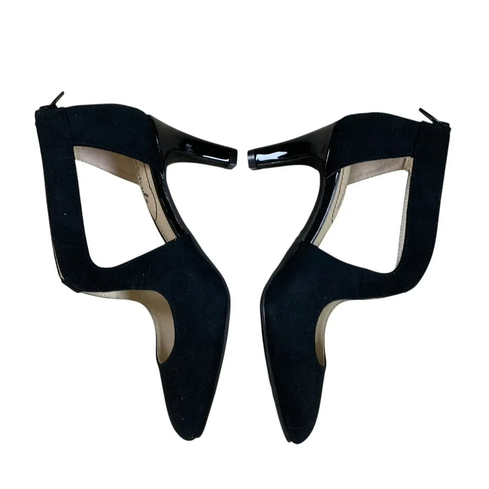 LifeStride Giovanna 2 Black Suede‎ Pointed Toe Dress Heels Comfort 7.5 NEW - Image 6