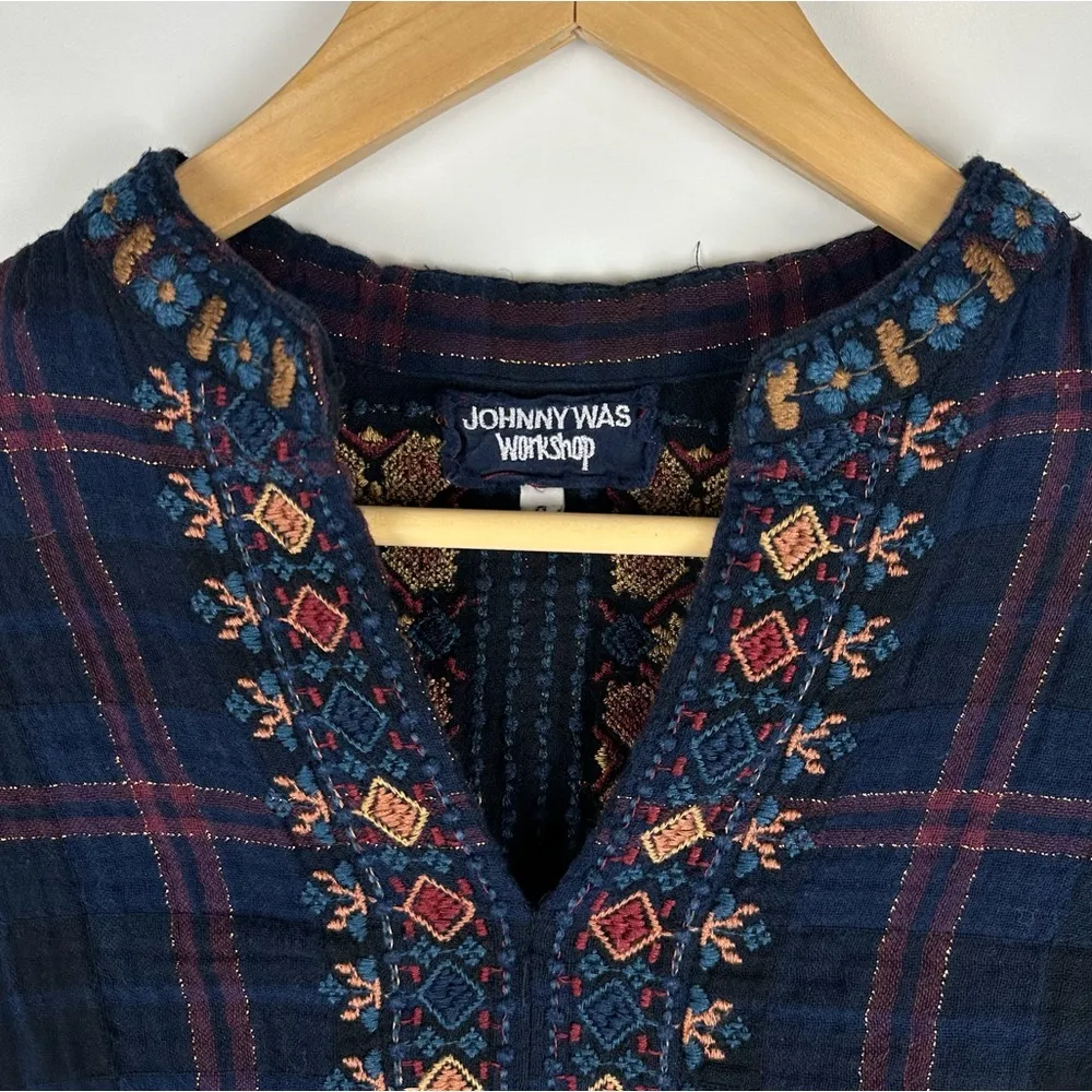 Johnny Was Workshop Vika Paris Effortless Blouse - Image 4