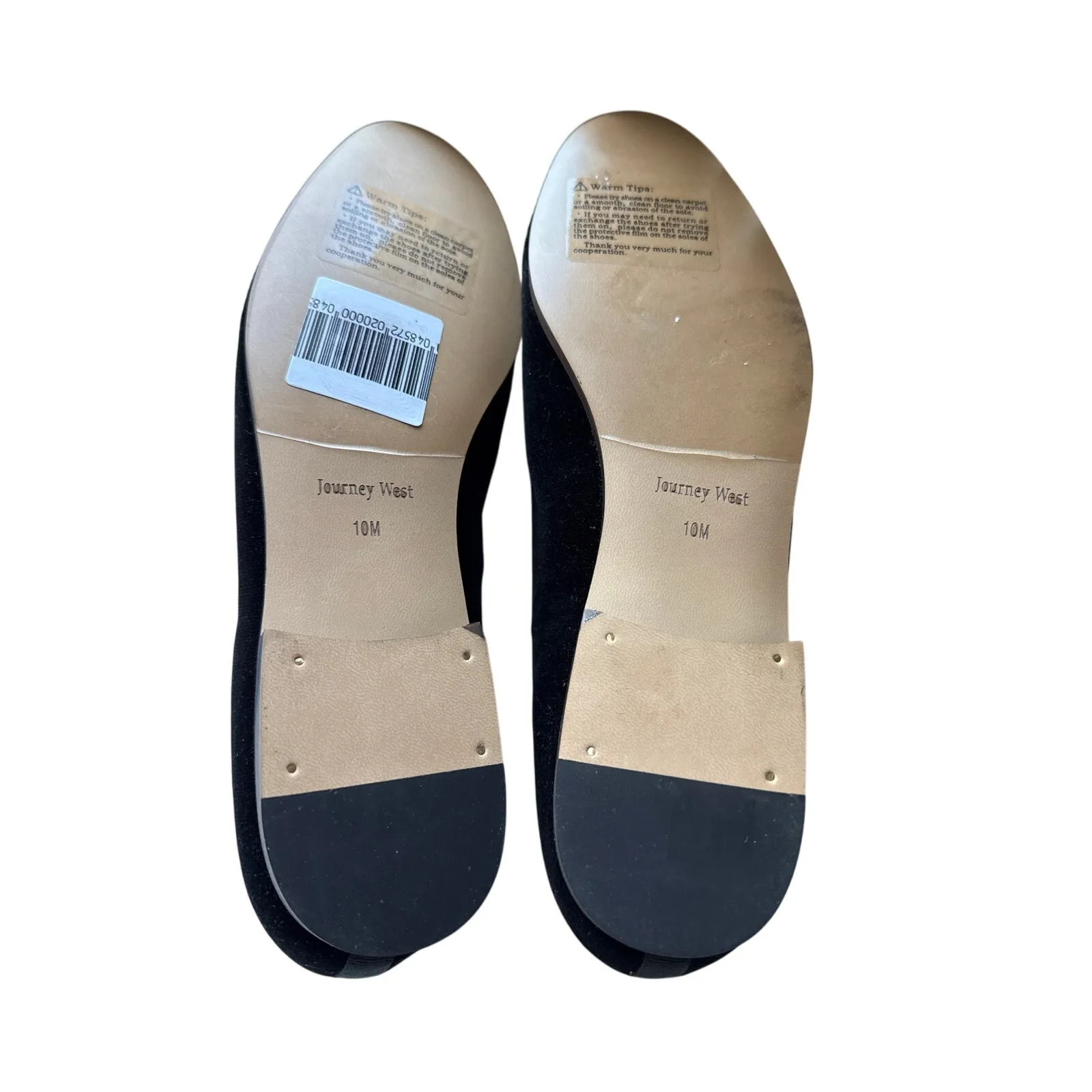 NWT Journey West French Bulldog Embroidered Black Velvet Loafers Size 10 - Image 10