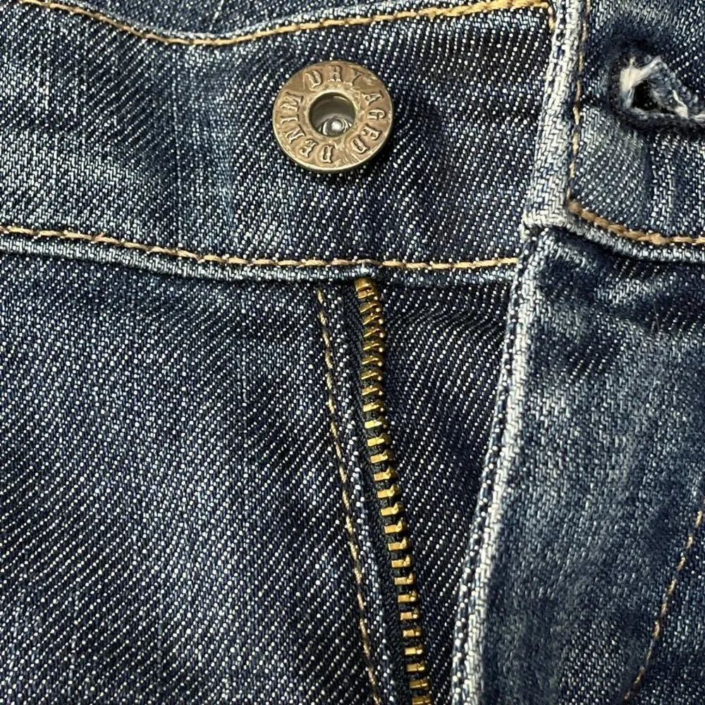 James Jeans NEO BEAU Jeans Split Knee Medium Wash Size 28 - Image 8