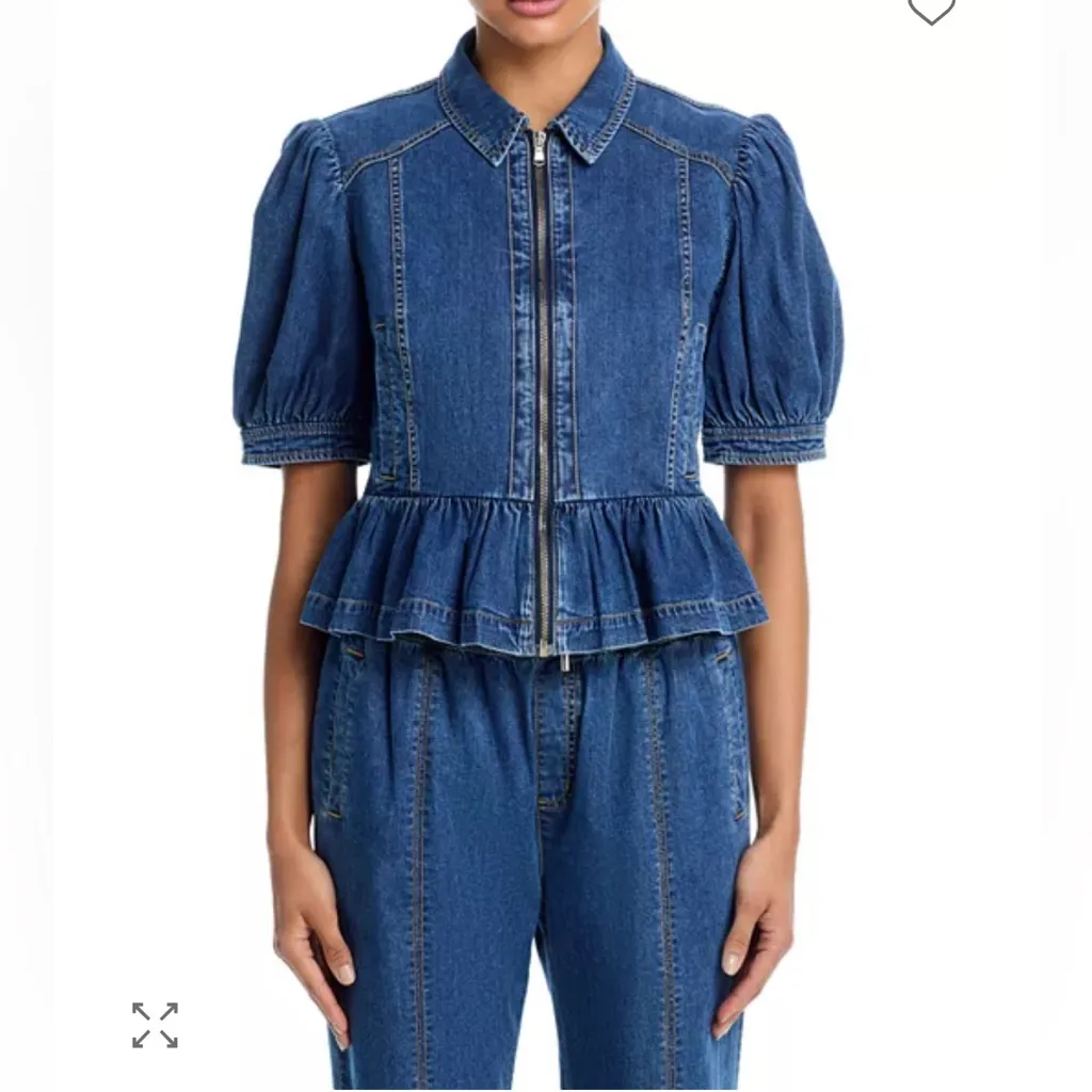 Cinq à Sept Daphne Jacket L Blue Size L - Image 3