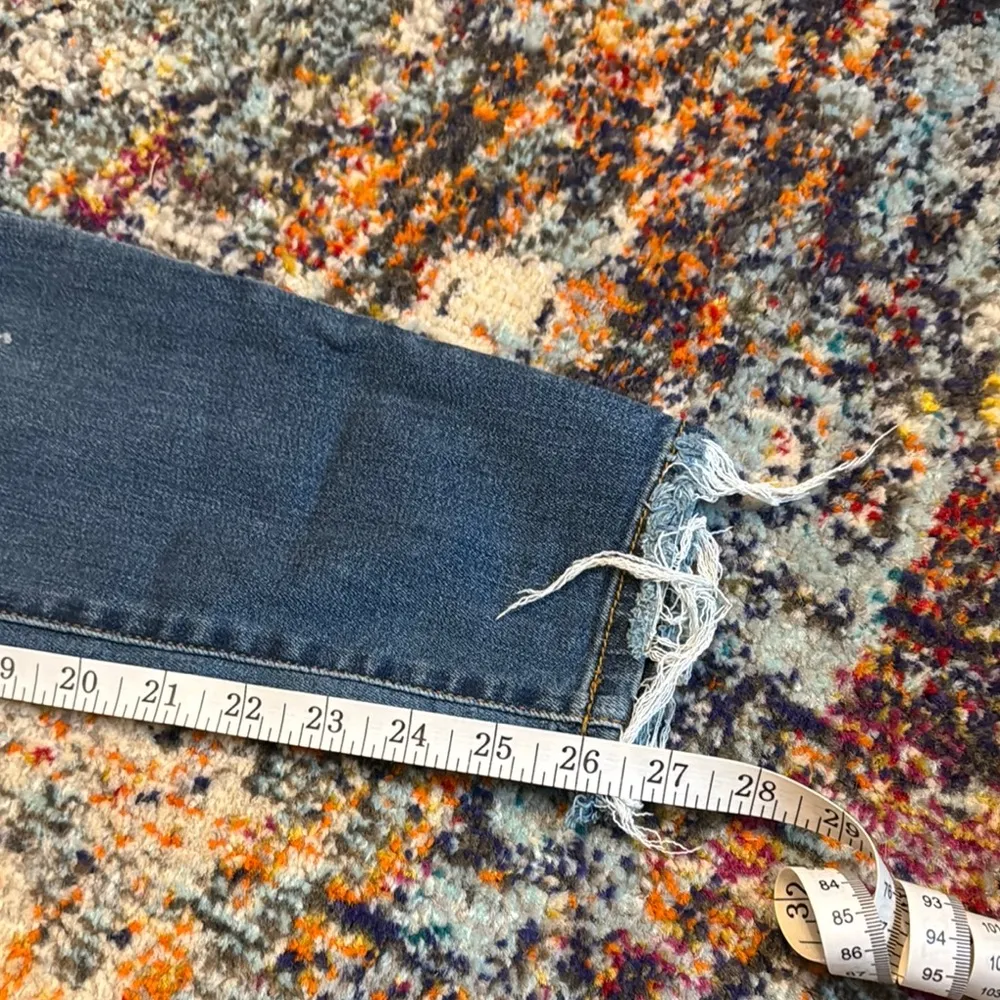 Distressed Blue Denim Jeans - Image 3
