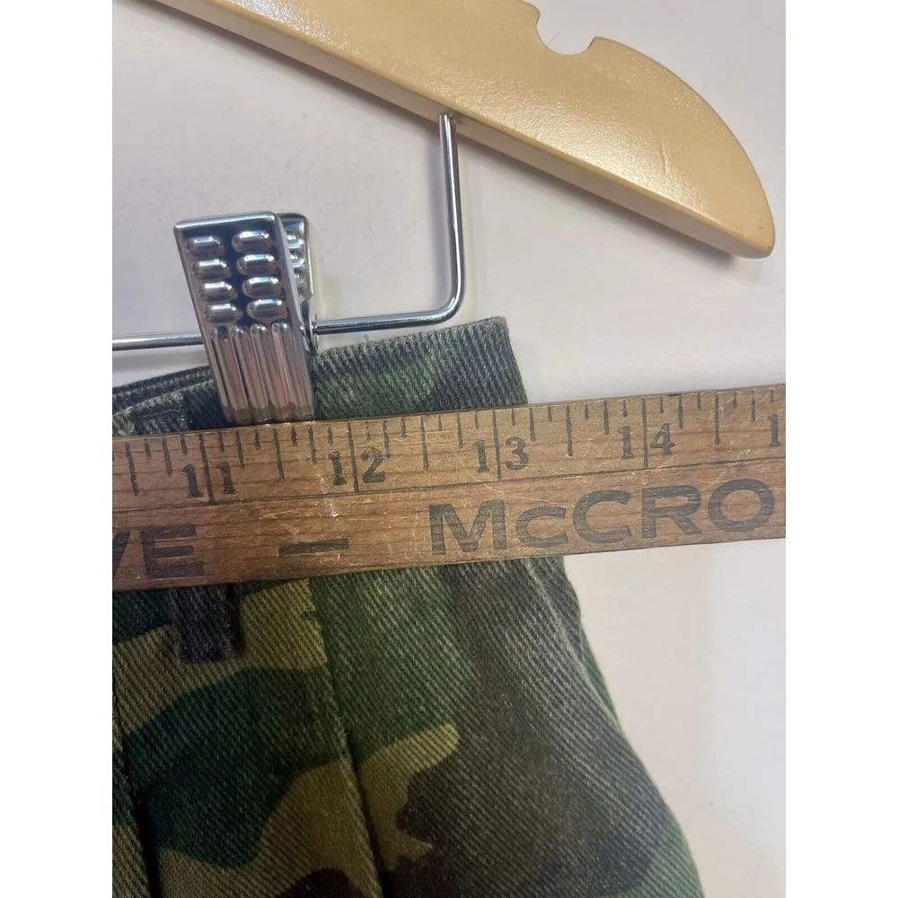 Princess Polly XX‎ Pants Jeans Wide Leg US Size 4 Camo Hi-rise - Image 6