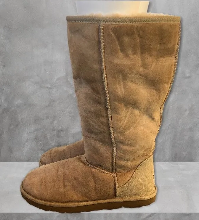 Australia Classic Tall Boot Chestnut Brown Tan Sheepskin - Image 7