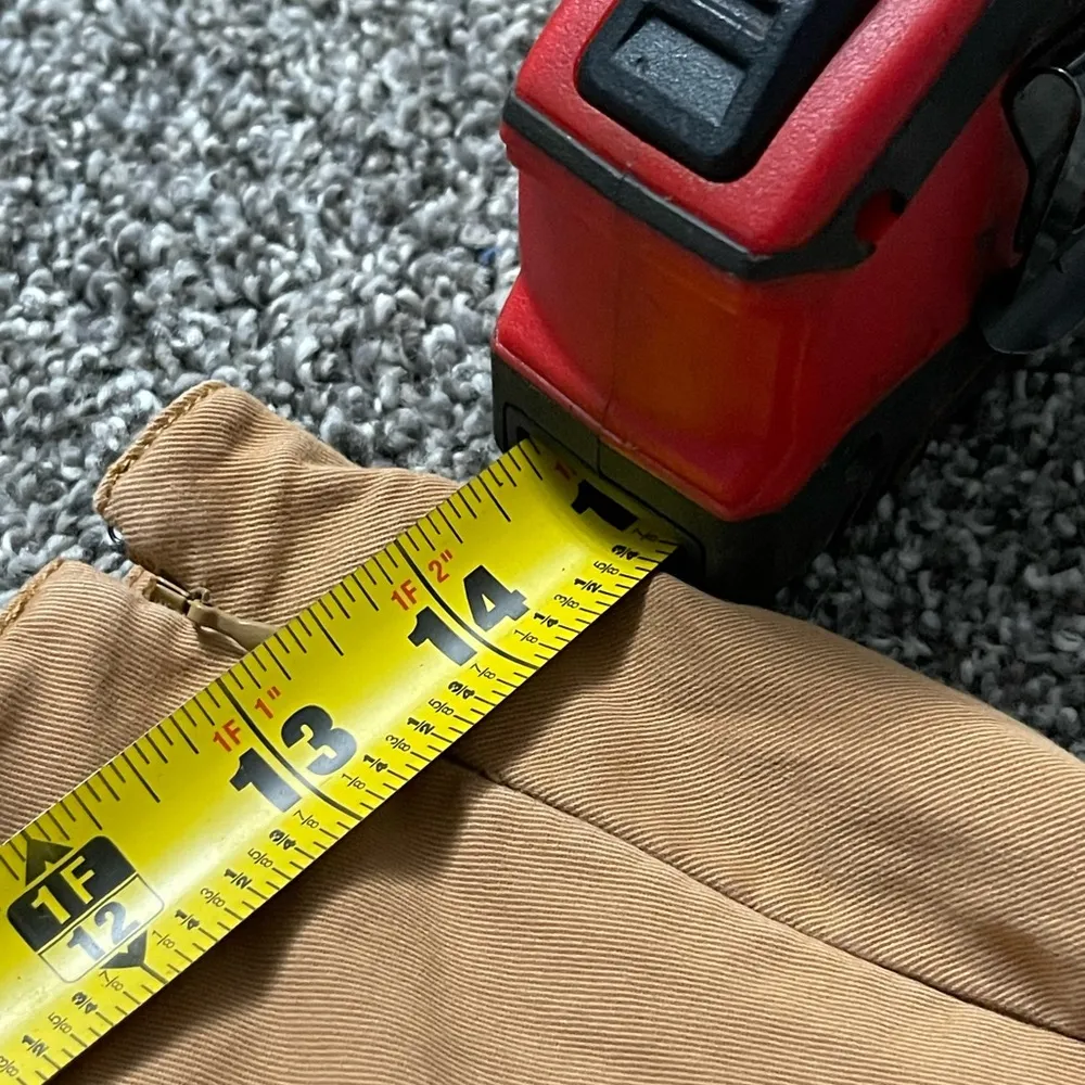 khaki beige pleated chino mini skirt 4 - Image 10