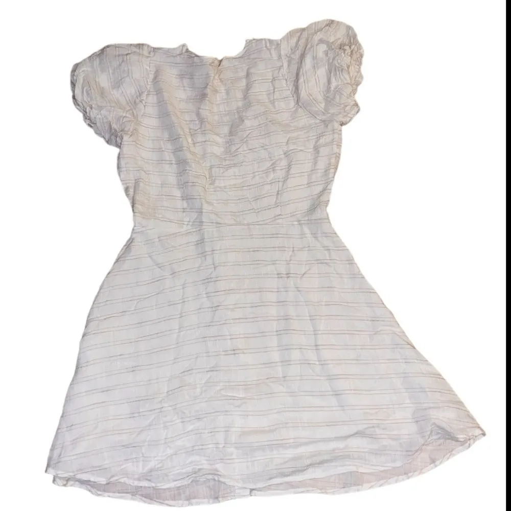 LSpace Sabrina Puff Sleeve Dress Cream Ivory Size XLarge nwt - Image 6