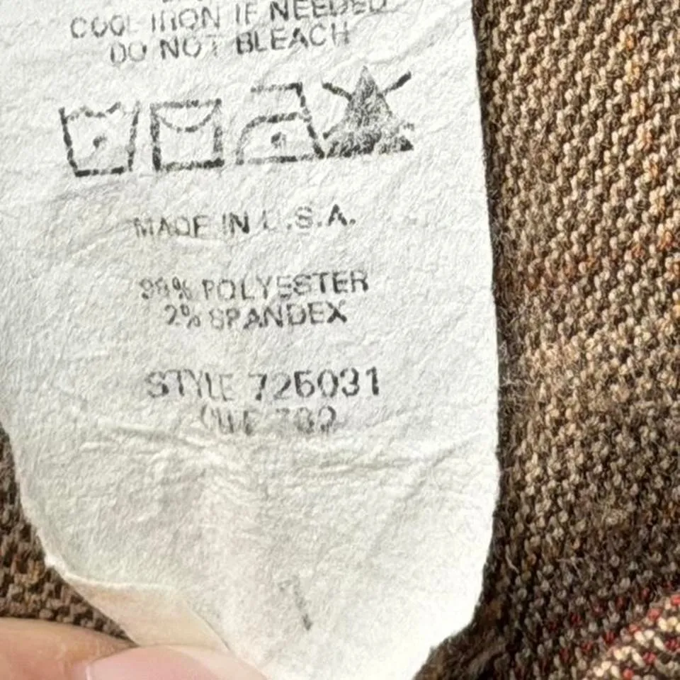 Y2K Low Rise Plaid Pants - Image 5