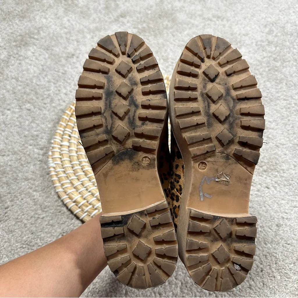 Dirty Laundry Women’s Melodies Oxford Platform Shoes in Cheetah Print 7.5 - Image 8