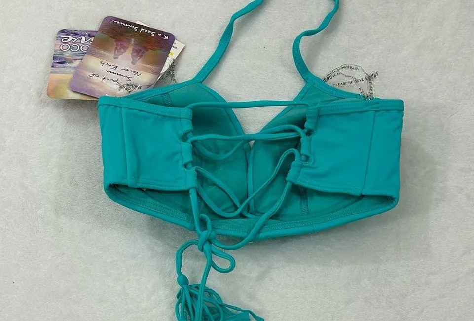 Coco Rave Spring 2018 Jade Underwire Bikini Top Bra Swimwear Women’s S 32 C-Cup - Image 6