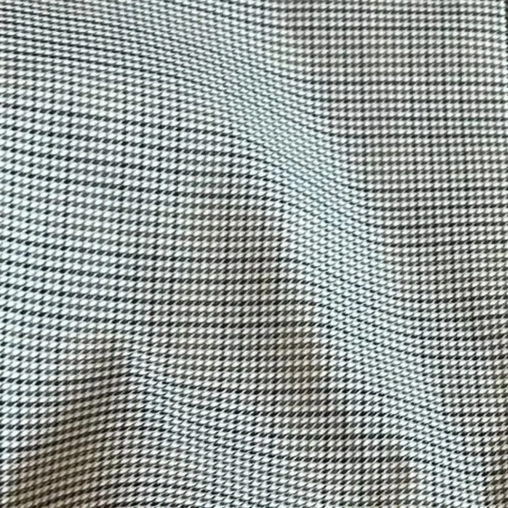 Remain Grey Plaid Check Button - Image 8