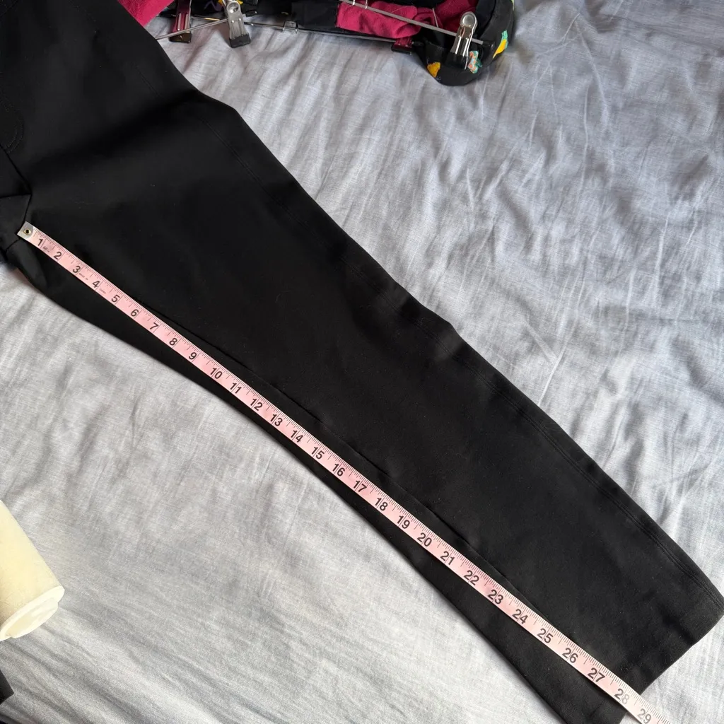 Spanx  PerfectFit Ponte Slim Straight Pants Classic Black Medium Tall SuperSmooth - Image 8