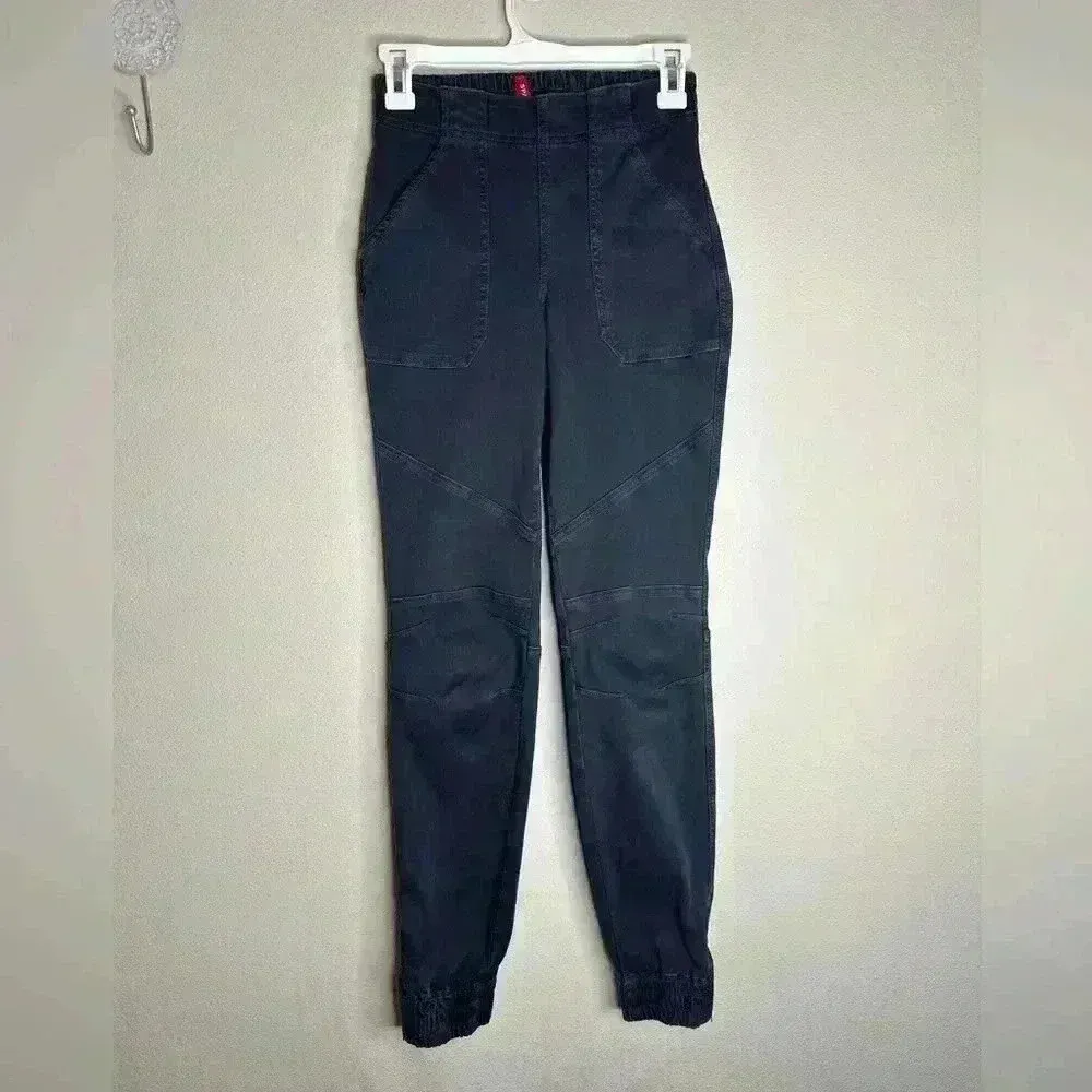 Spanx Stretch Twill Slim-Fit Jogger gray size XS - Image 2