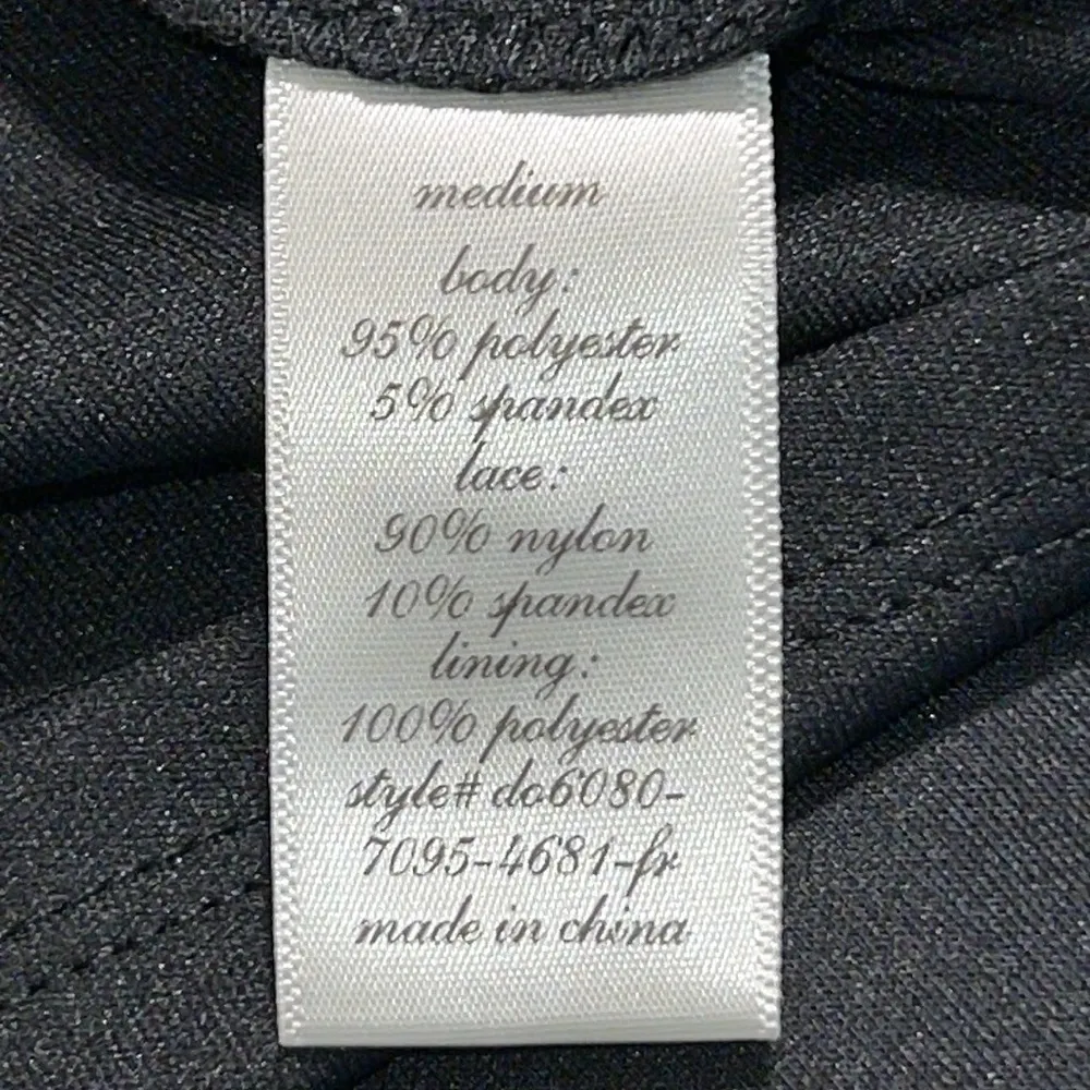 Francesca's size medium black and white v - Image 8