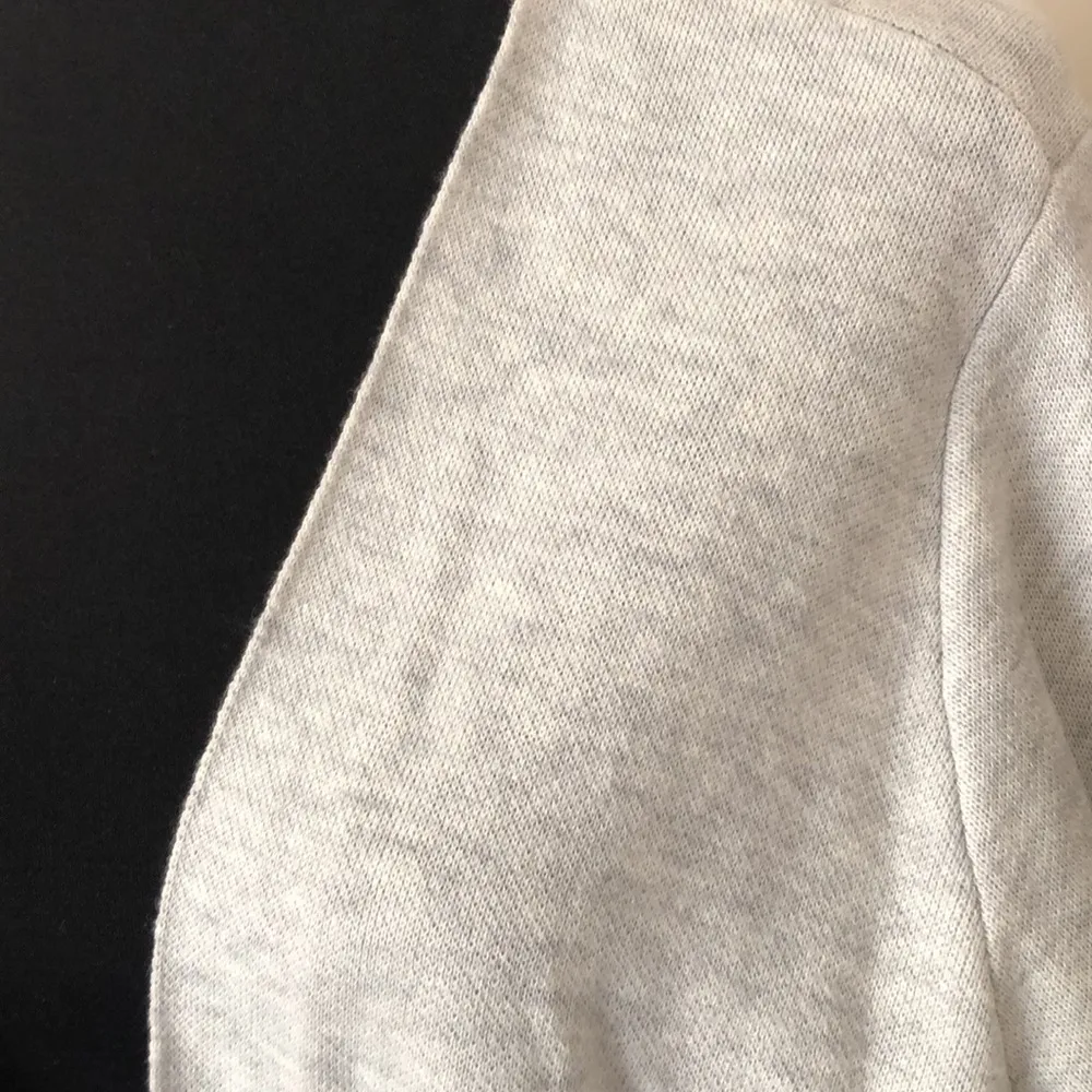 BoHo open front cardigan striped duster sweater long Large comfort colors - Image 5