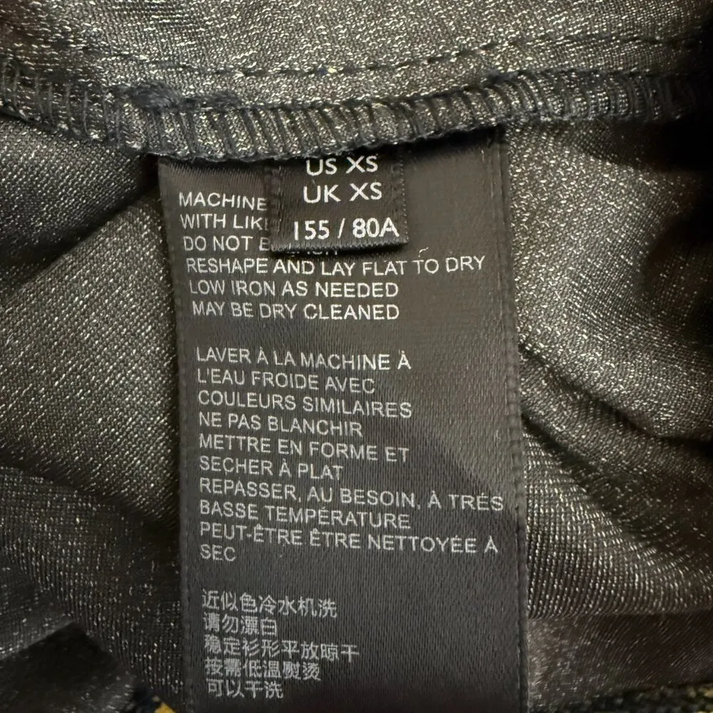 Urban Outfitters Tiger Snake Print Velvet Wrap Mini Dress Women's XS Multi NWOT - Image 12