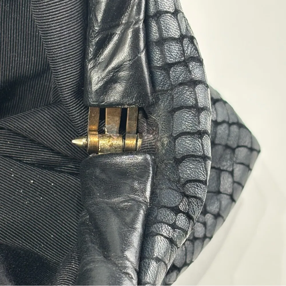 VTG Nas Alentino animal, print patchwork purse Black - Image 9