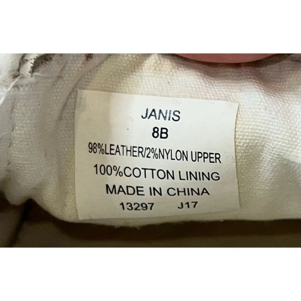 Lauren Ralph Lauren Janis Shoes Leather Slip On Flats - Womens 8 - Image 6