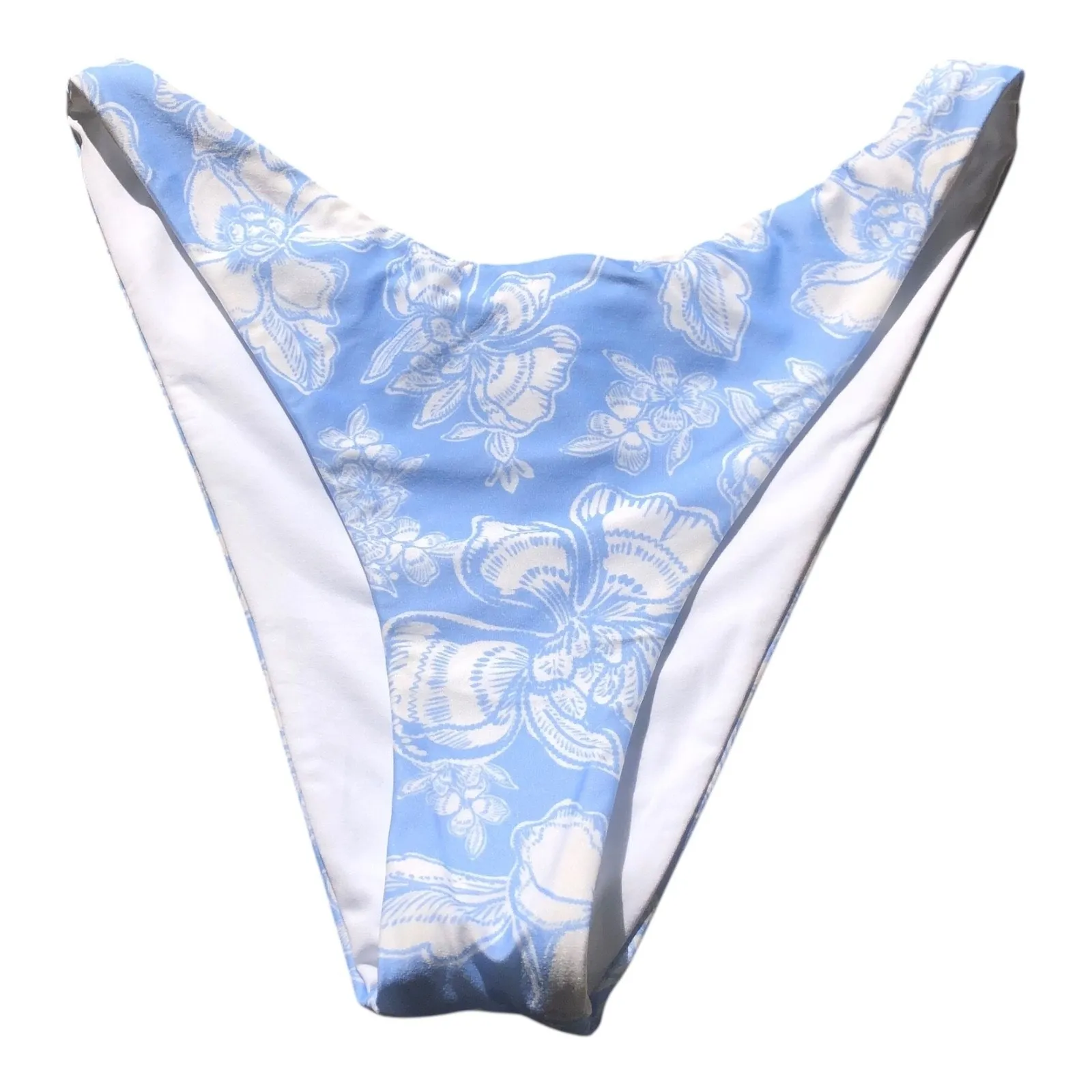 LSpace Eco Chic Bitsy Cut Cabana Bottom Bali Bloom Print Women's Size Medium NWT - Image 2