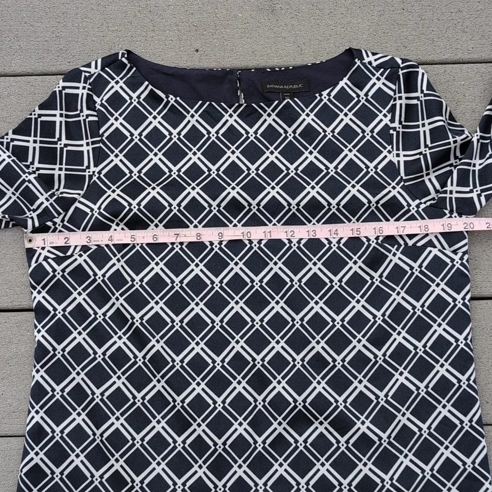 Banana Republic 10P Longsleeve Geometric Dress - Image 11