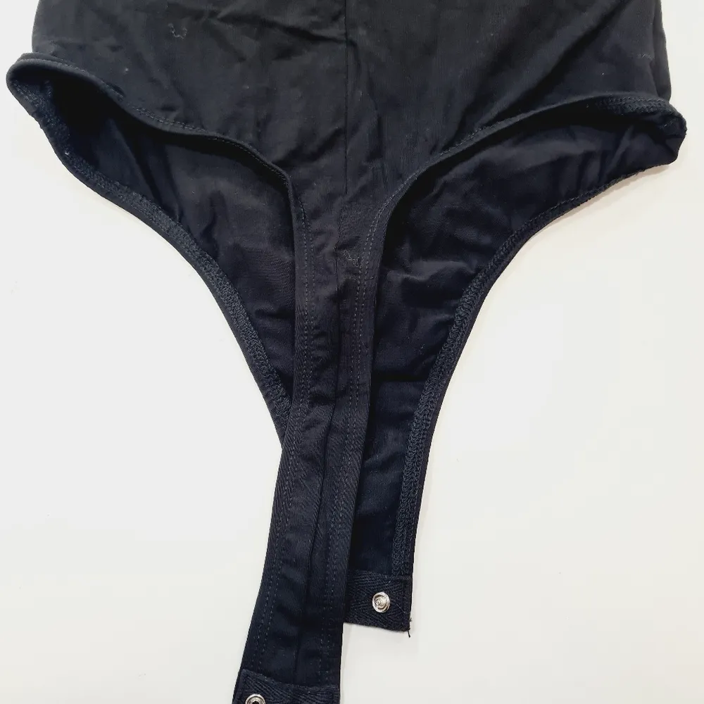 Superdown Stef Bustier Bodysuit in Black - Image 7