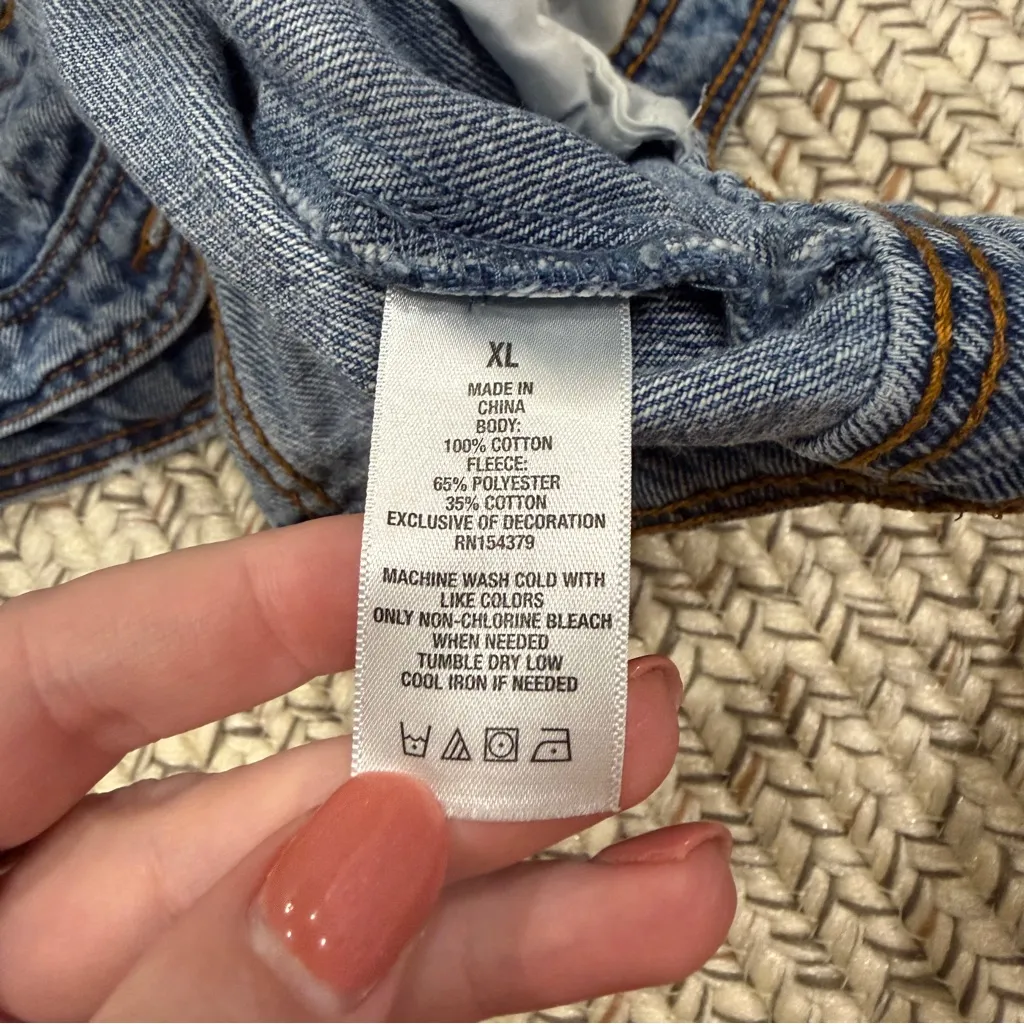 Aeropostale Jean Jacket Hoodie - Image 6