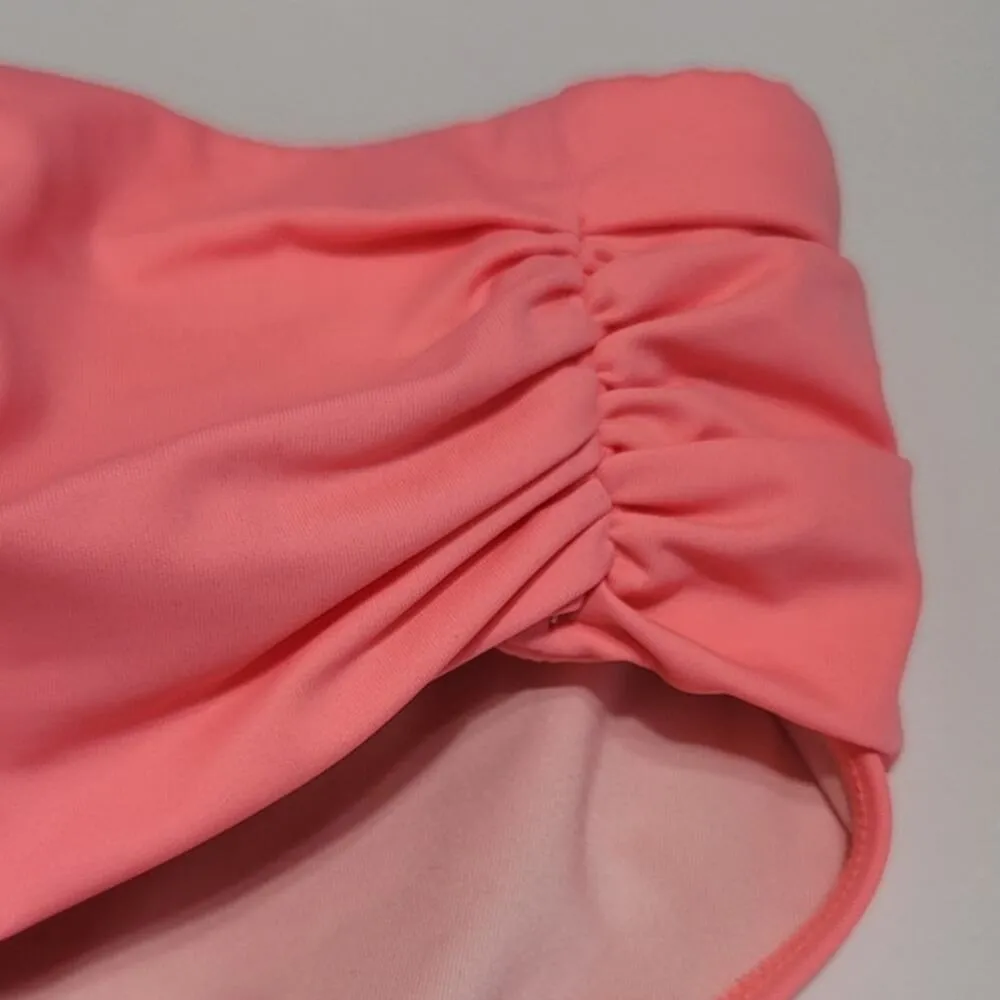 VS Getaway Halter Bain-De-Soleil Bikini Top N Heavenly Bikini Bottom Pink 36DD/M - Image 13