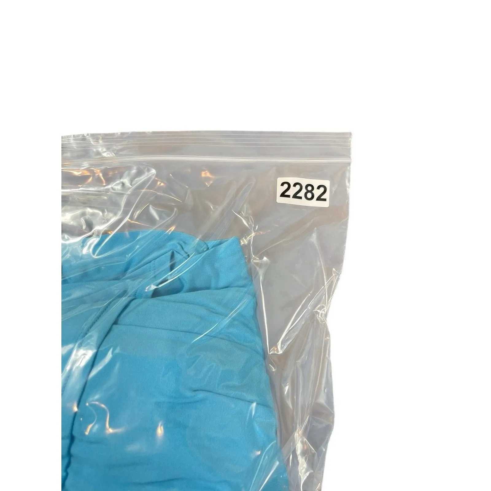 Comfort Code by Cuddl Duds Dress Large Blue Sleeveless Asymmetrical Layered - Image 12