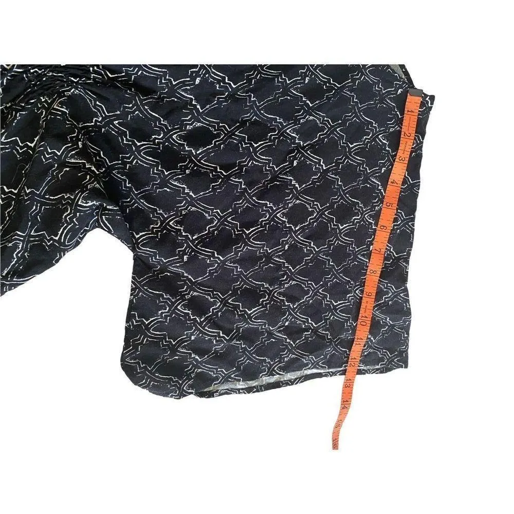 Liz Lange Maternity Geometric Dress V Neck Formal Wedding Occupational - Image 9