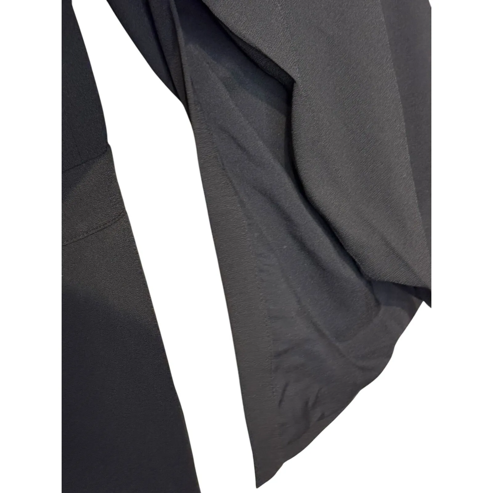 Banana Republic Women's Jumpsuit Wide‎ Leg 3/4 One Shoulder Black Size 12 Petite - Image 6