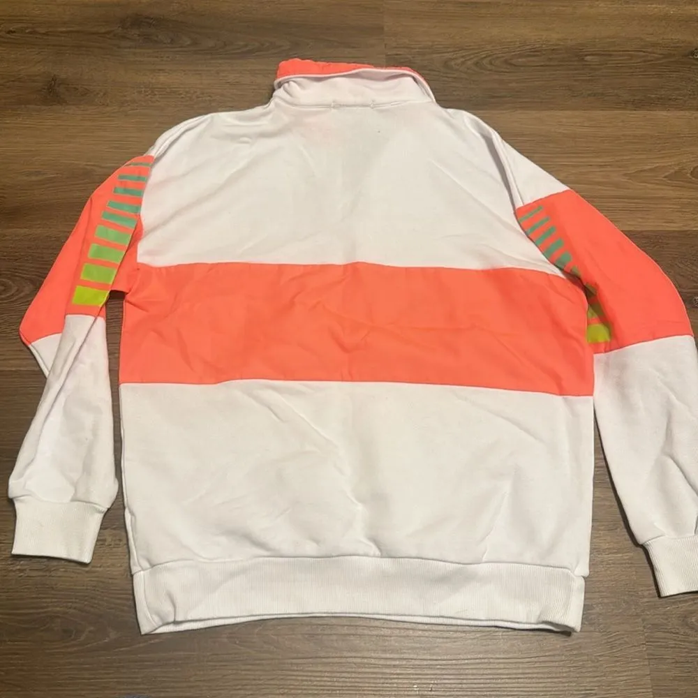 Forever 21 x Pepsi French Terry Neon Pink Pullover size medium - Image 9