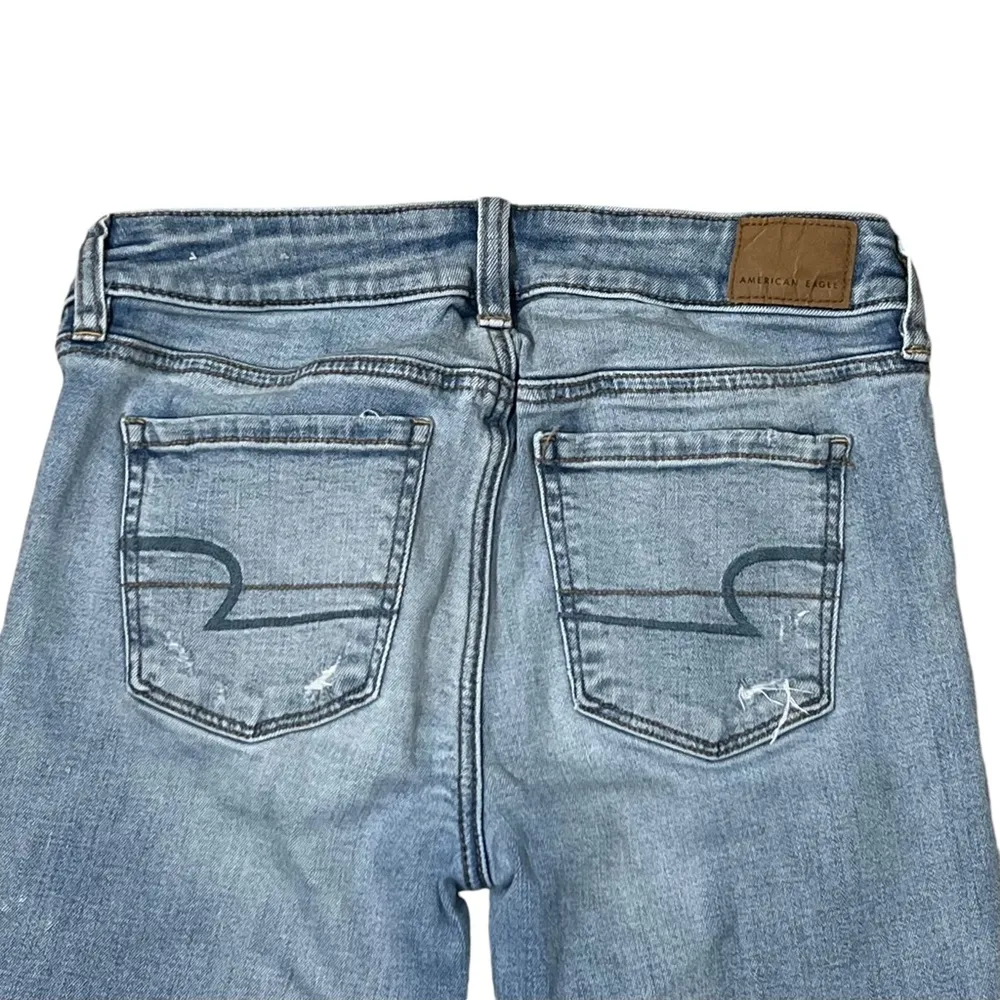 American Eagle Jegging Distressed Raw Hem High Rise - Image 10