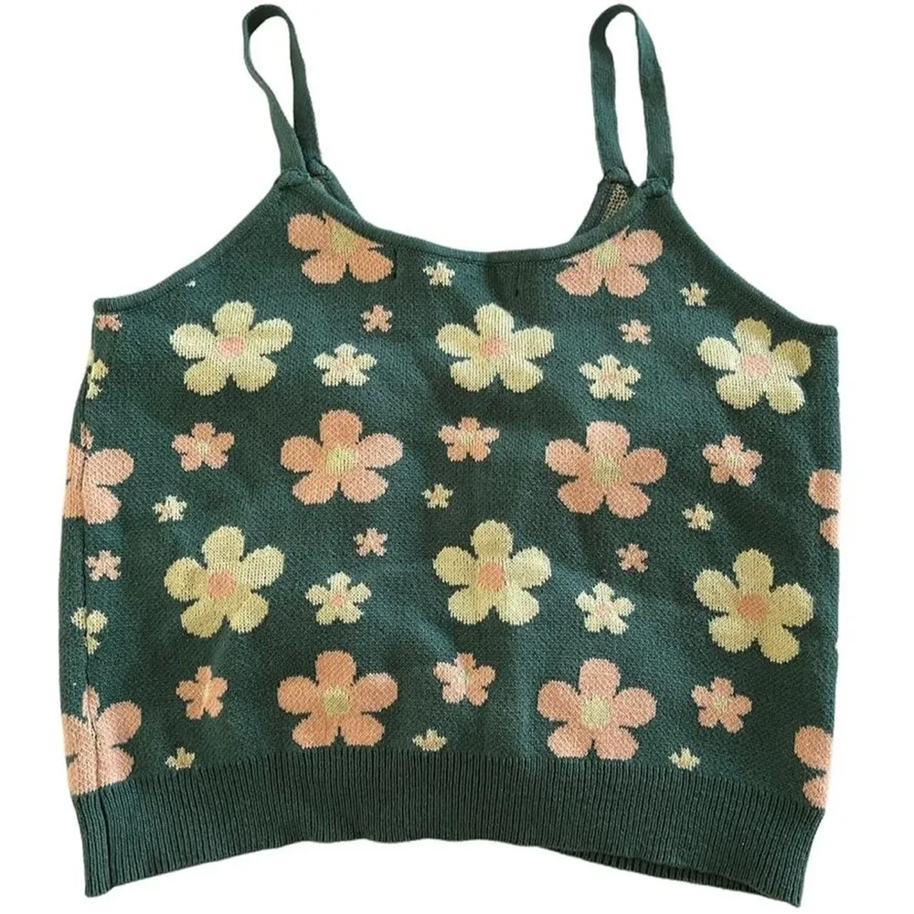 Dark green Social Scene tank top Size XS - Image 2