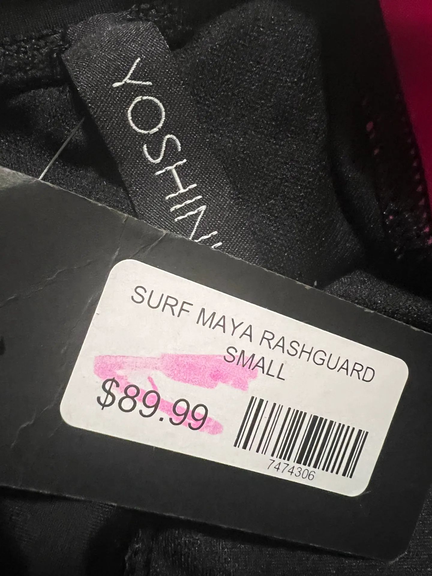 Yoshini Maya Print Zip Front One Piece Swimsuit - Image 10