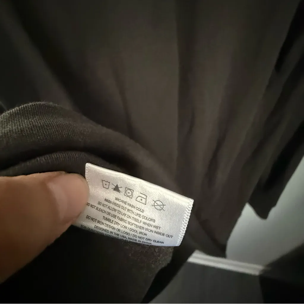 Cozy Earth Small Brushed Bamboo Pullover Crew Charcoal Grey Lounge Comfy Gray - Image 5