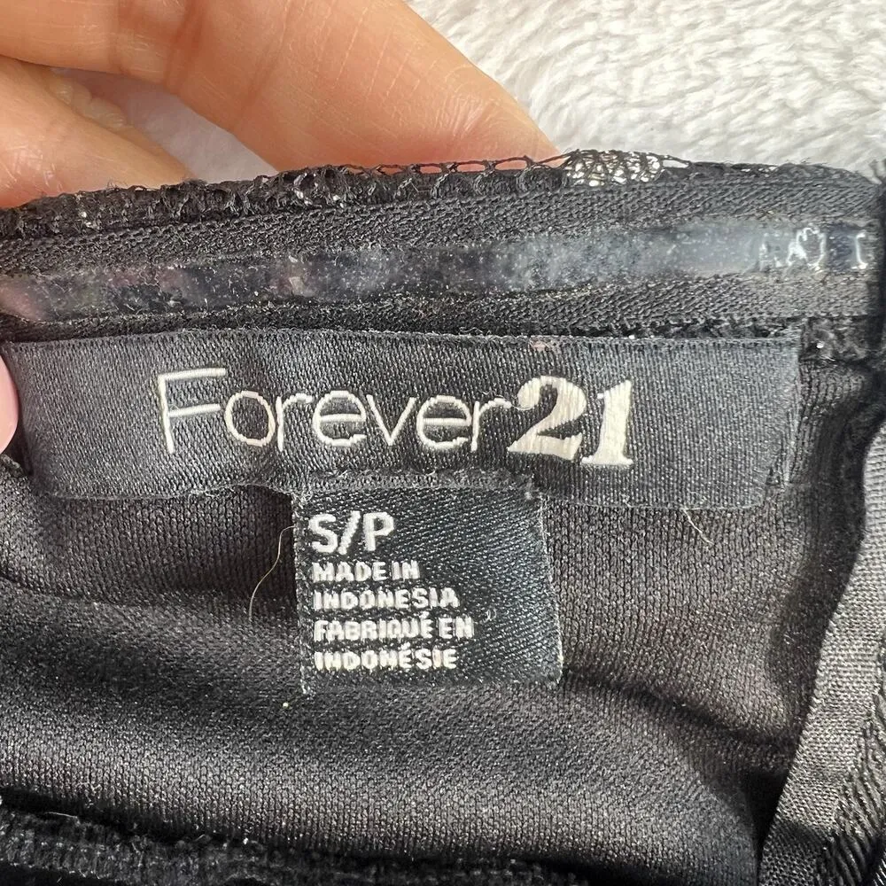 Y2K Vintage Strapless Mini Dress Small Black Lace Goth Fairy Grunge Whimsigoth - Image 4