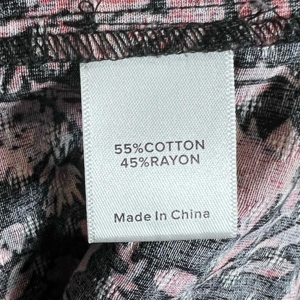 Roan + Ryan cotton blend short sleeve shift dress w/ pockets size XS - Image 10